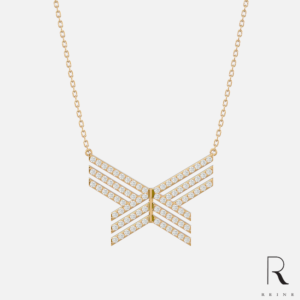 Collier Or serti de diamant