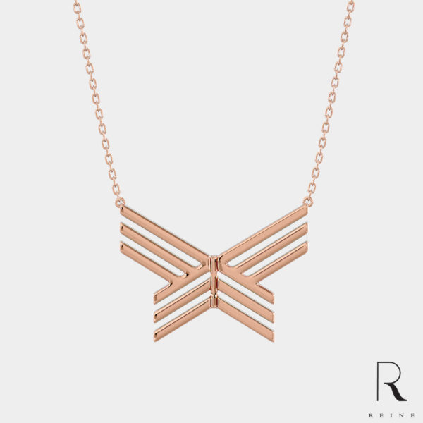 Collier Papillon en Or – Image 3
